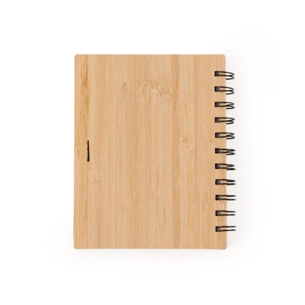 Bloco de Anotações Bambu com Caneta - Image 3