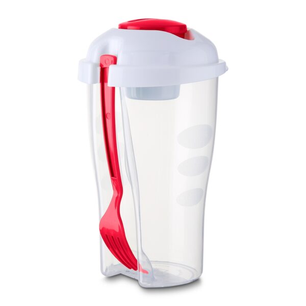 Copo Salada 850ml com Garfo e Suporte para Molho - Image 10