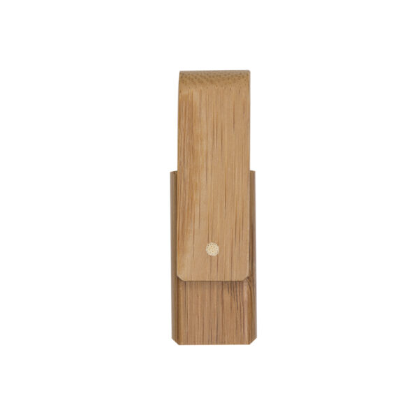 Pen Drive 4GB Giratório Bambu - Image 2