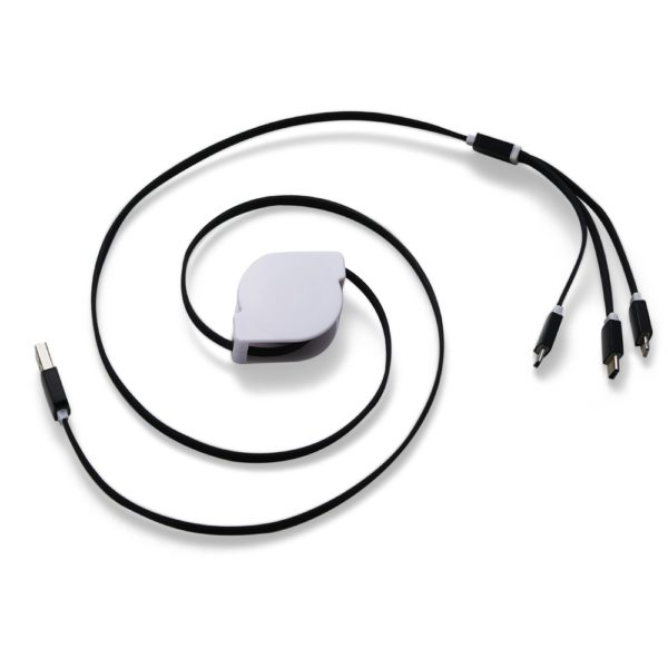 Cabo USB Retrátil 3 em 1 - Image 2