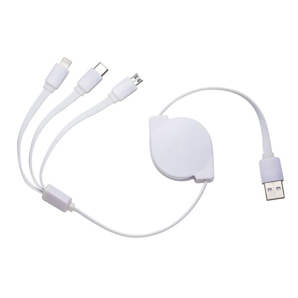 Cabo USB Retrátil 3 em 1 - Image 3