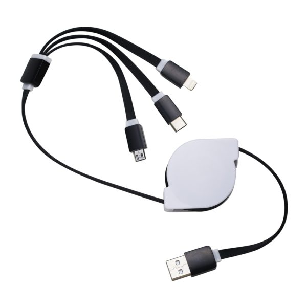 Cabo USB Retrátil 3 em 1 - Image 7