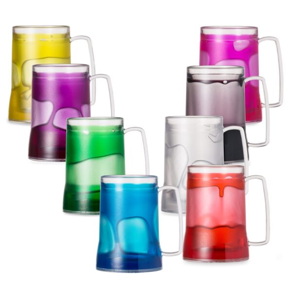Caneca acrílica 400ml com gel térmico - Image 18