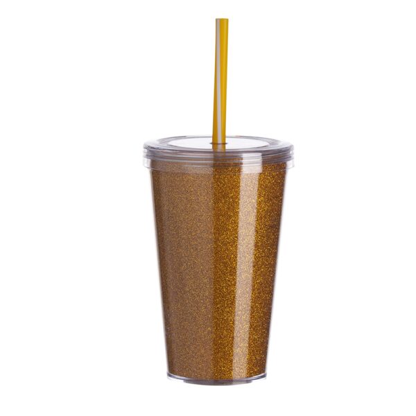 Copo de Acrílico 550ml com Canudo - Image 3