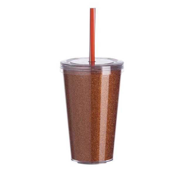 Copo de Acrílico 550ml com Canudo - Image 2