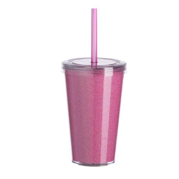 Copo de Acrílico 550ml com Canudo - Image 11