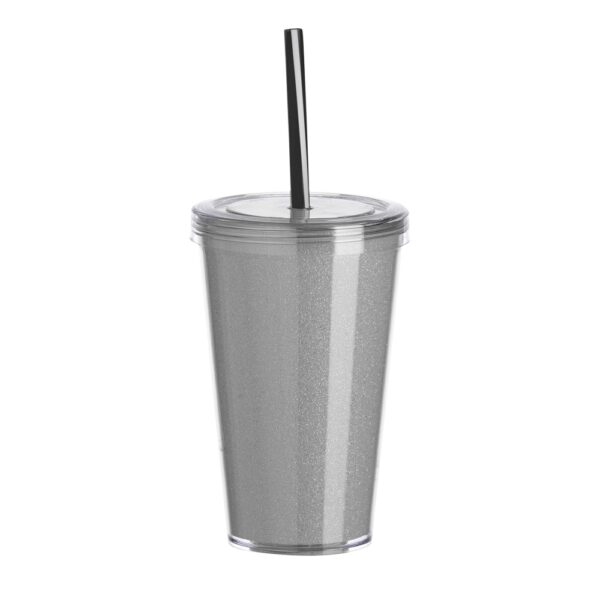 Copo de Acrílico 550ml com Canudo - Image 8