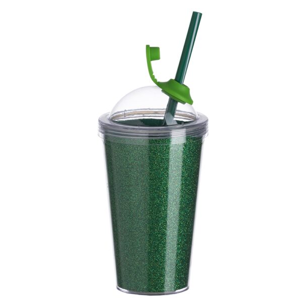 Copo de Acrílico 550ml com Suporte Canudo - Image 6