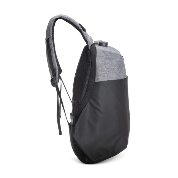 Mochila de Poliéster Anti-Furto USB com Segredo - Image 4
