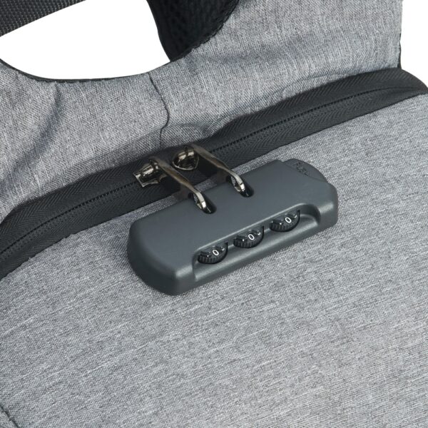 Mochila de Poliéster Anti-Furto USB com Segredo - Image 6