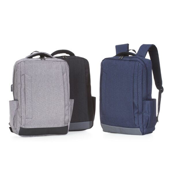 Mochila de Nylon USB - Image 3