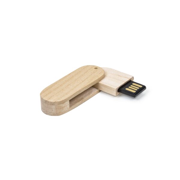 Pen Drive 4GB Bambu Giratório - Image 3